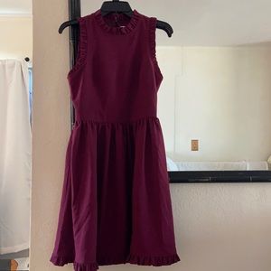 Kate spade ruffle fit dress
